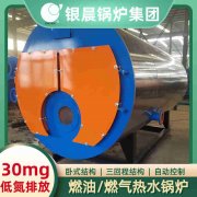 WNS12-1.25-QY卧式蒸汽锅炉银晨锅炉