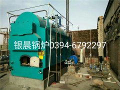 DZH1-1.0-T型1吨生物质蒸汽锅炉安装现场