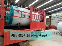 WNS1-1.0-Q型1吨燃气蒸汽锅炉发货