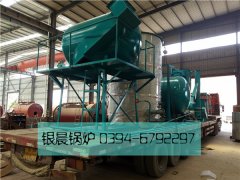 100万大卡生物质导油炉整装出厂