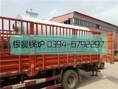 120万大卡燃气导油炉发货